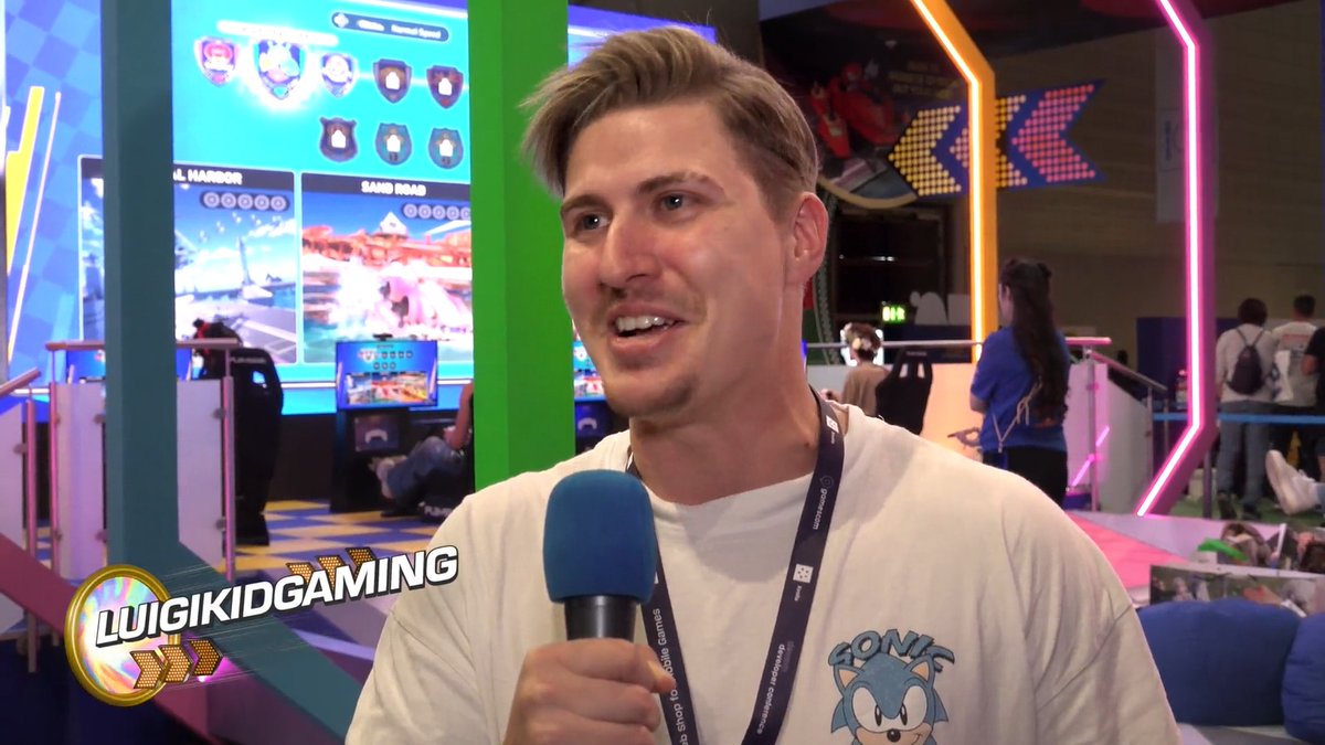 We made a pit stop to chat to some Sonic Racing: CrossWorlds players at gamescom 2025 🏎️ Here were their impressions!