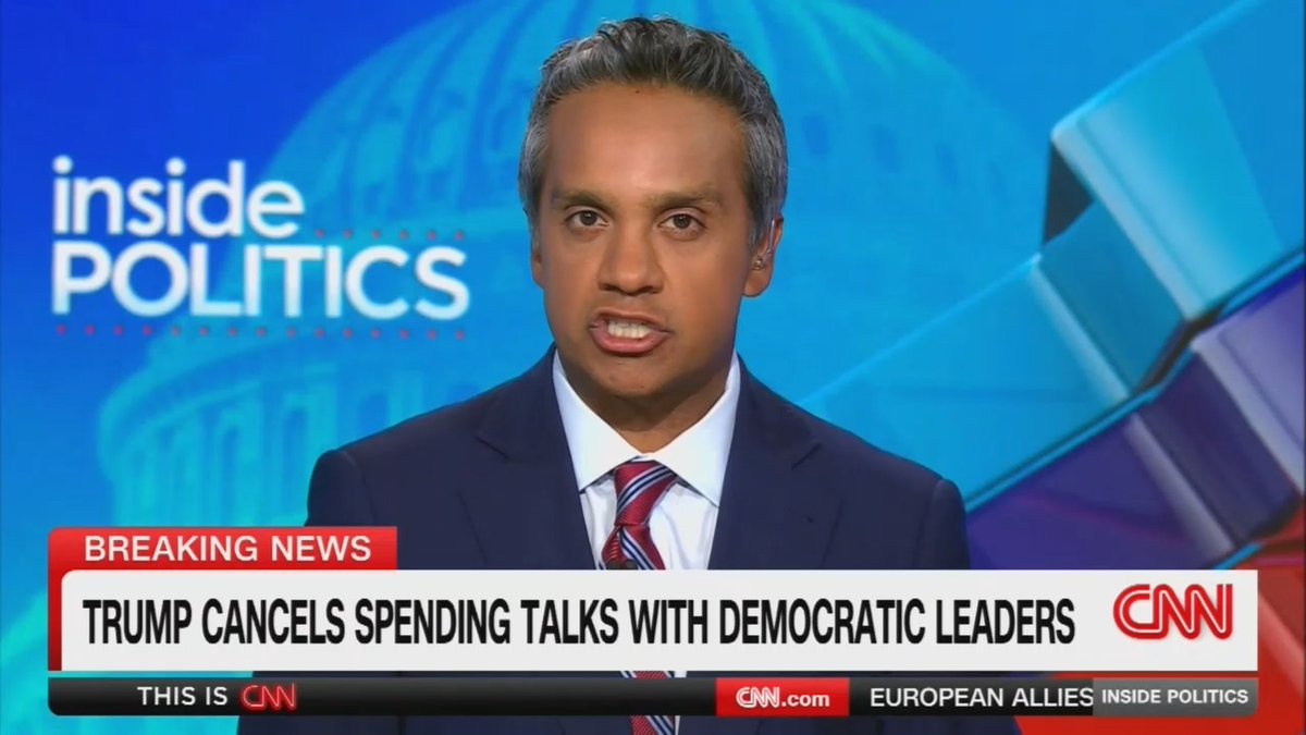 Host: With just days left to avoid a government shutdown, Trump is canceling plans to meet with Democrats to hammer out a deal. In a rambling Truth Social post, Trump listed multiple items he claims Democrats are demanding. But these are the Democrats' actual demands; an extension of expiring ACA subsidies, rolling back Republican cuts to Medicaid, and a promise that the White House would not eliminate spending after it is approved by Congress.
