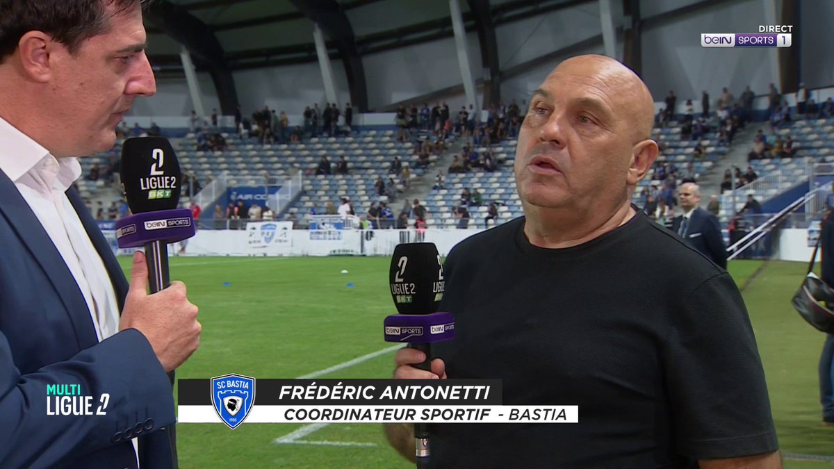 [📺LIVE ] ⚽️ #Ligue2BKT "C'est une passe difficile" Frédéric Antonetti parle du début de saison compliqué du SC Bastia ! #beinLigue2 #SCBRAF