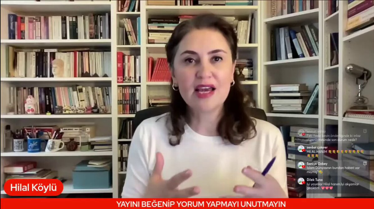 Sayın Hilal Köylü 🟦Beklenen infaz yasası, genel afiçin geri sayım başladı ⌛️⌛️⌛️ 🟦AKP-MHP-Numan Kurtulmuş ile görüştü yasal metinler yazılmaya başlandı daha fazlası için