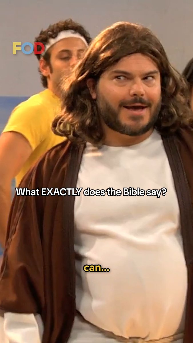 Jack Black Jesus explains what the Bible ACTUALLY says