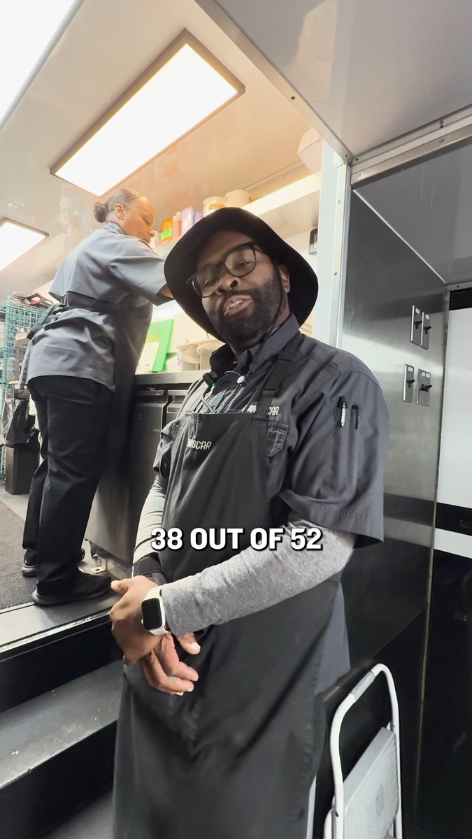 Yes, chef! Meet the talented team responsible for keeping the NASCAR crew fed 38 weeks a year. 😋