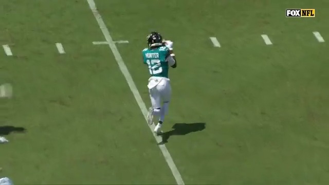 Every Travis Hunter target through Week 3