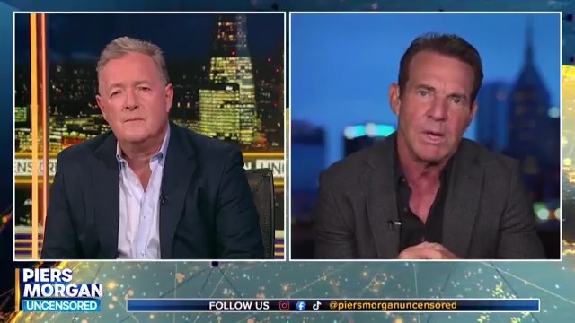 “It’s more than a political fight - this is a spiritual fight for the soul of America.” Watch Dennis Quaid speaking to Piers Morgan about the assassination of Charlie Kirk and more - full interview on YouTube 👇 📺 Piers Morgan | Dennis Quaid