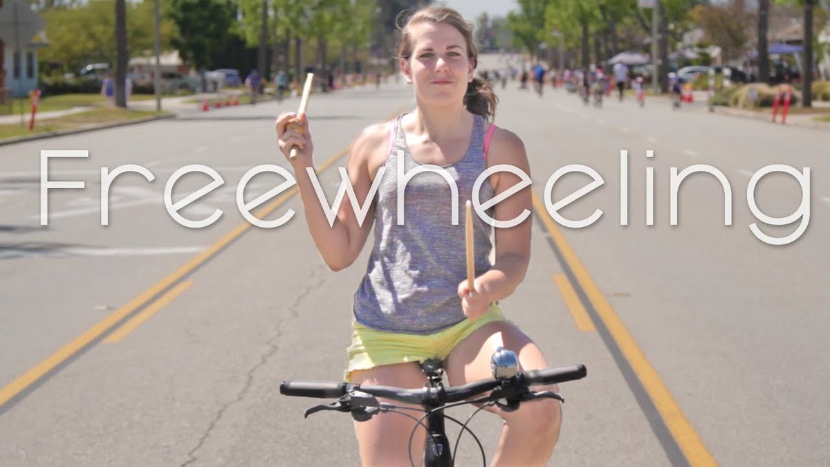 Remember when I made a drumset with my bike?