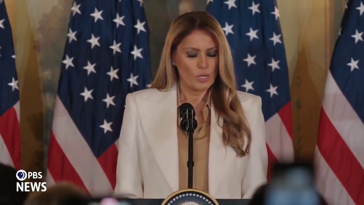 First Lady Melania Trump launches Fostering the Future Together, a global coalition to improve children’s well-being through education, innovation & technology. ✔️ Focusing on child development ✔️ Uniting nations on tech & education ✔️ Sharing solutions on AI’s risks & benefits