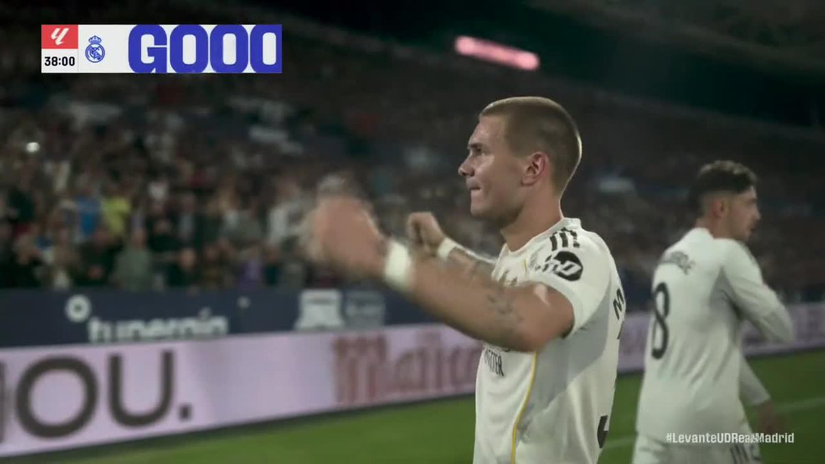 18-YEAR-OLD FRANCO MASTANTUONO SCORES HIS FIRST GOAL FOR REAL MADRID 🔥