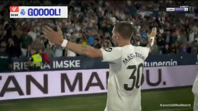 🚨 LE PREMIER BUT DE FRANCO MASTANTUONO SOUS LES COULEURS DU REAL MADRID !!! 🤍🎯 Servi par Vinicius, le talent argentin a ALLUMÉ la cage adverse !
