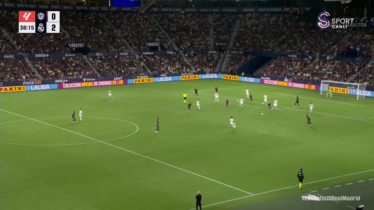 Real Madrid'in hızlı hücumu sonrası Mastantuono'dan klas vuruş 💫