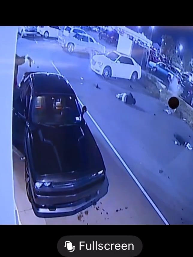 Security camera footage released of a shooting in Indianapolis this weekend that killed 2 and injured 5. Reportedly the first burst was fired with a Glock with a switch. The killer then goes to his Dodge and pulls out a Draco (of course on both accounts...) and continues firing. 21 year old Carlos Contreras has been arrested for the murders. #CityLife #Indianapolis #switch #dodge #draco #crime #democrats #urban #FailedState