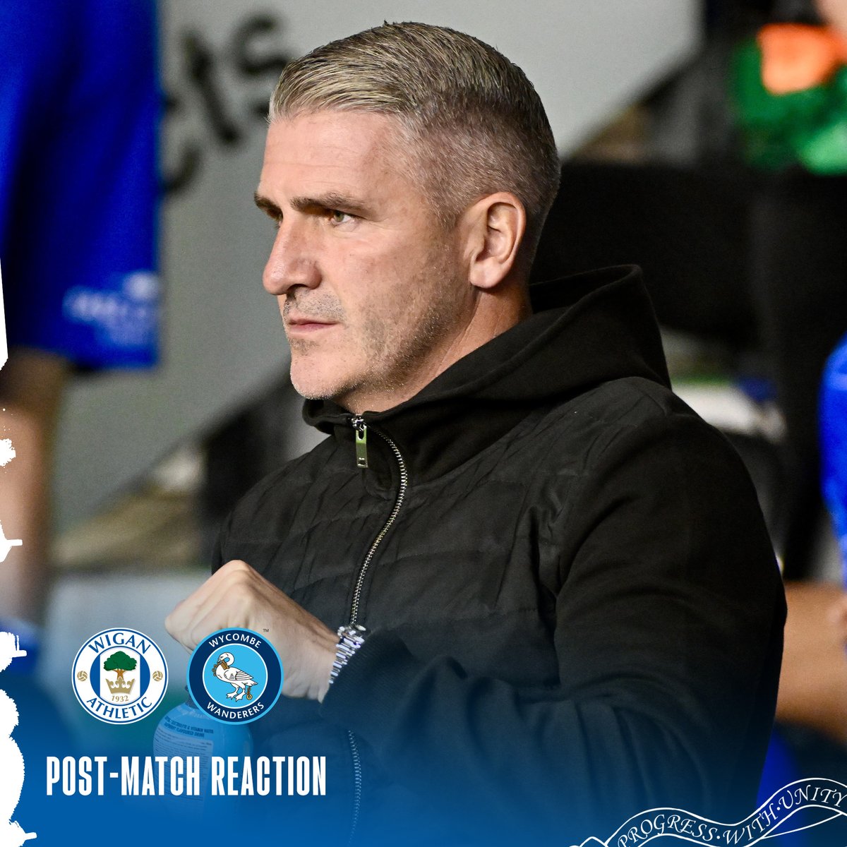 🗣️ The Gaffer has his say after Wigan Athletic exited the Carabao Cup. #wafc 🔵⚪️