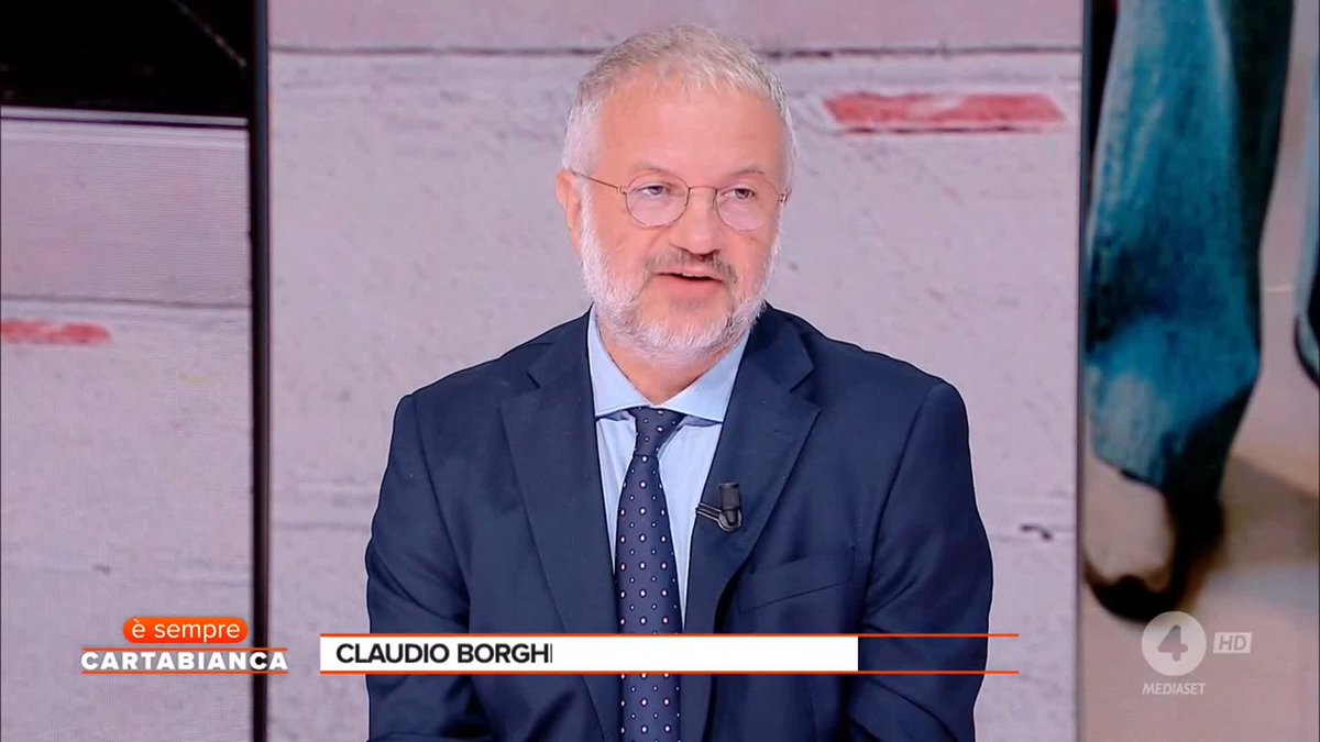 "Da 25 anni non crescono i salari. E cosa è successo 25 anni fa? Siamo entrati nell'euro" Claudio Borghi è ospite a #ÈsempreCartabianca