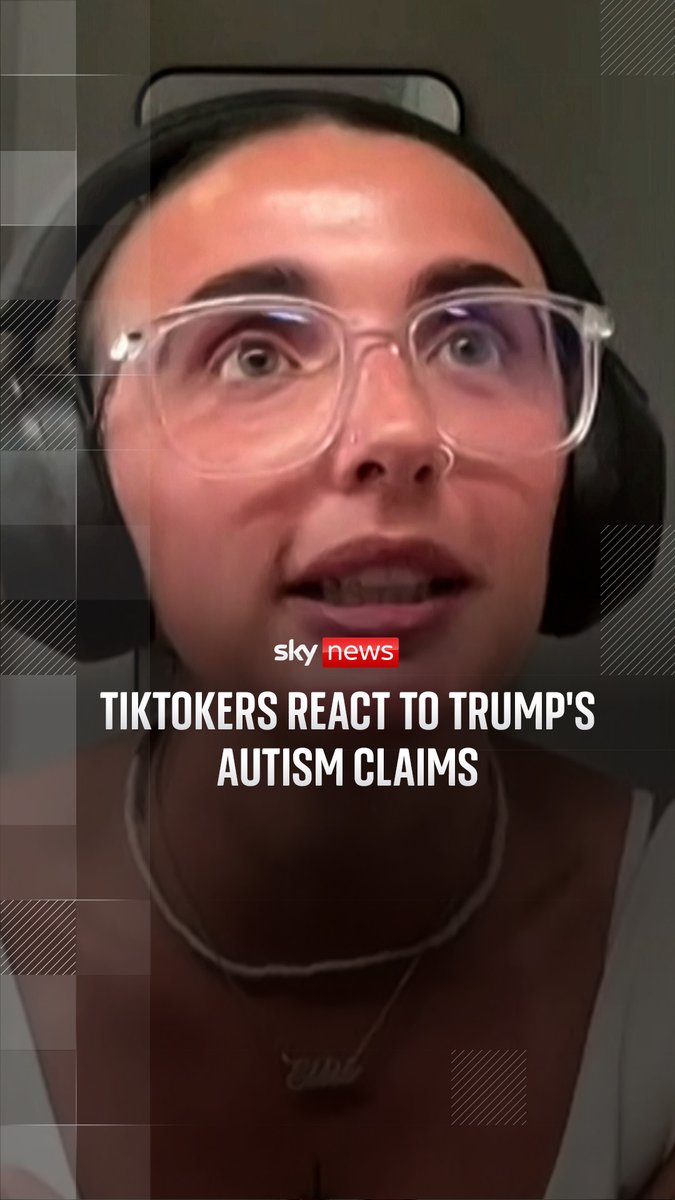 Content creators with autism react to US President Donald Trump's claim that there is a link between the use of painkiller Tylenol by pregnant women and an increased risk of autism in some children.