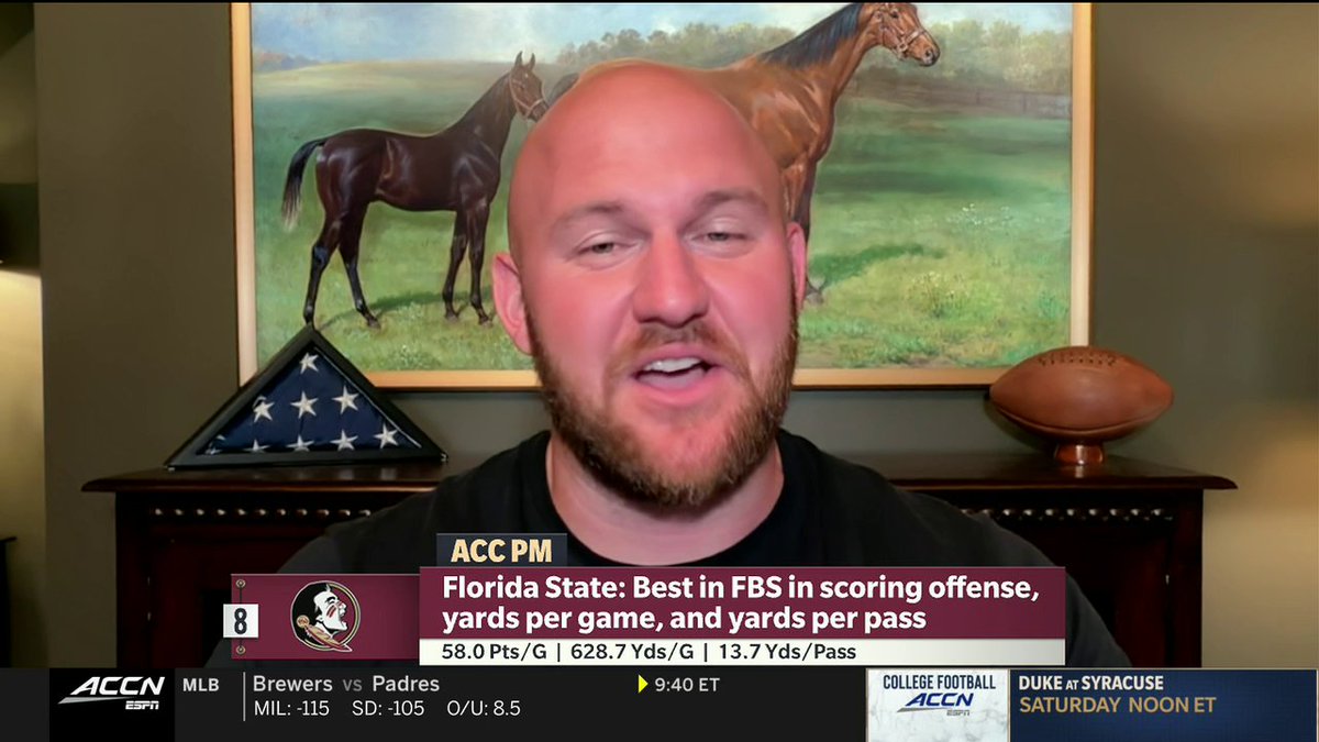 This FSU Football offense is built different 😤 Eric Mac Lain breaks down what makes this Seminoles team so special this season 🍢