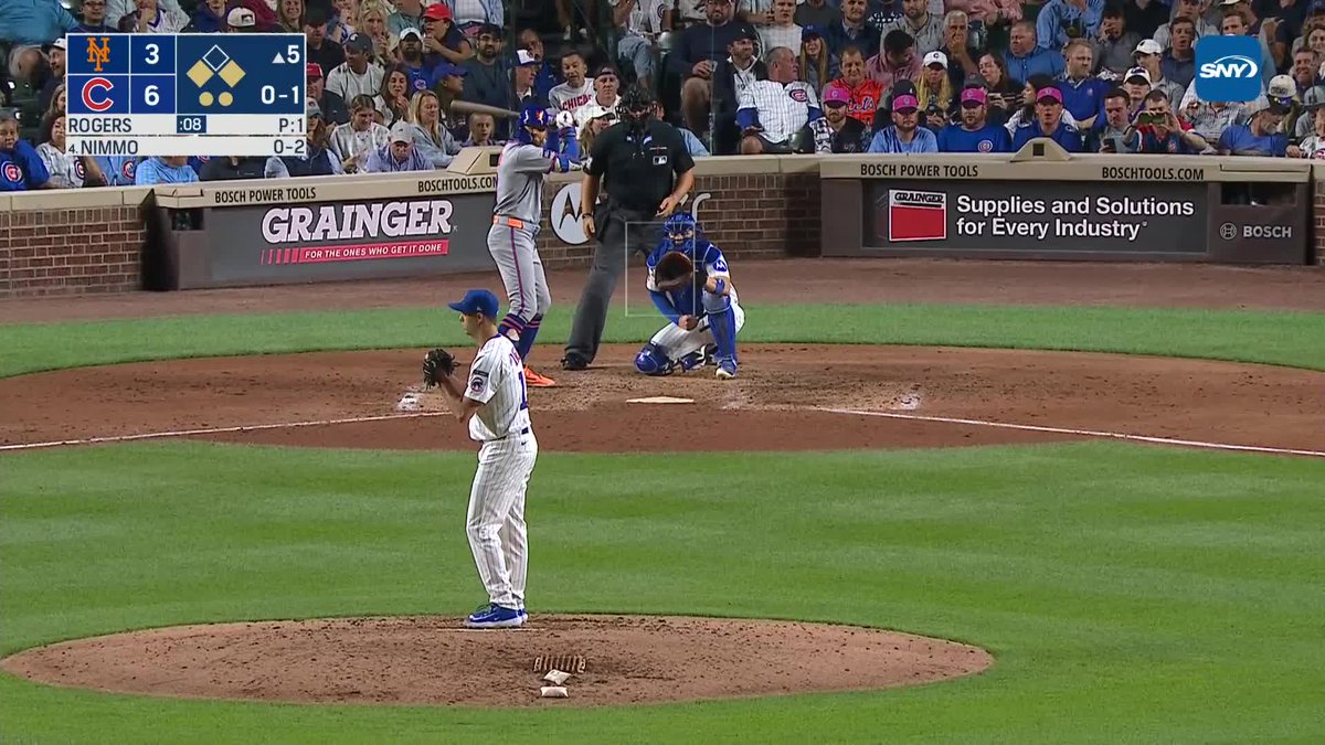 BRANDON NIMMO! THE METS HAVE TIED IT AT 6-6!