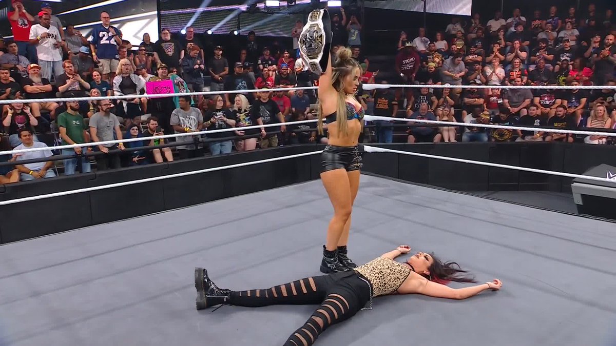 That just happened 😱 Valerie Loureda knocks out Jacy Jayne days before NXT No Mercy!!