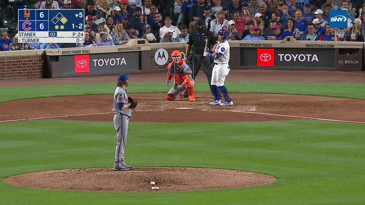 100 mph on the outside corner for the K as Ryne Stanek pitches a scoreless 5th 🔥