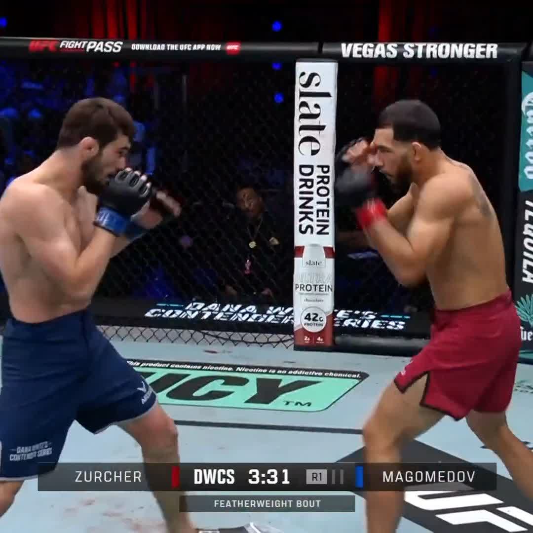 Sits him down with a jab 😳