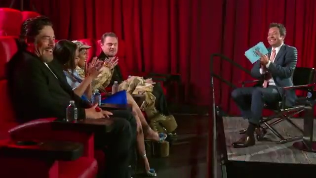“A very comical, espionage thriller with a hell of a lot of comedy.” -Leonardo DiCaprio, Benicio Del Toro, Regina Hall, &amp; TEYANA M.J. TAYLOR on their new film One Battle After Another! #FallonTonight #OneBattleAfterAnother