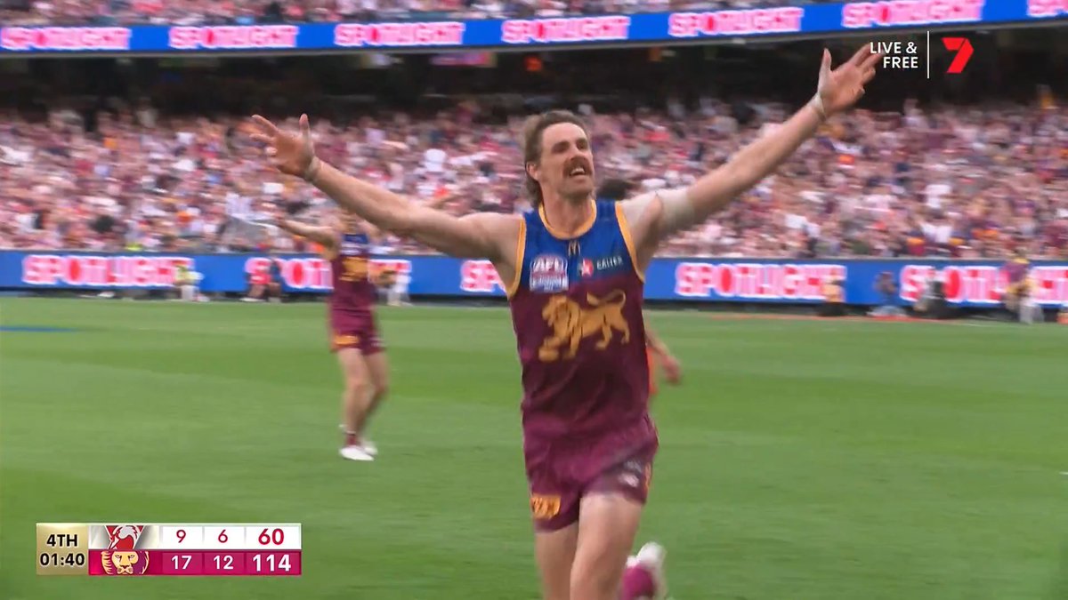 One for Brisbane fans to enjoy 🦁 Sit back and relive every Lions goal from the 2024 Grand Final...