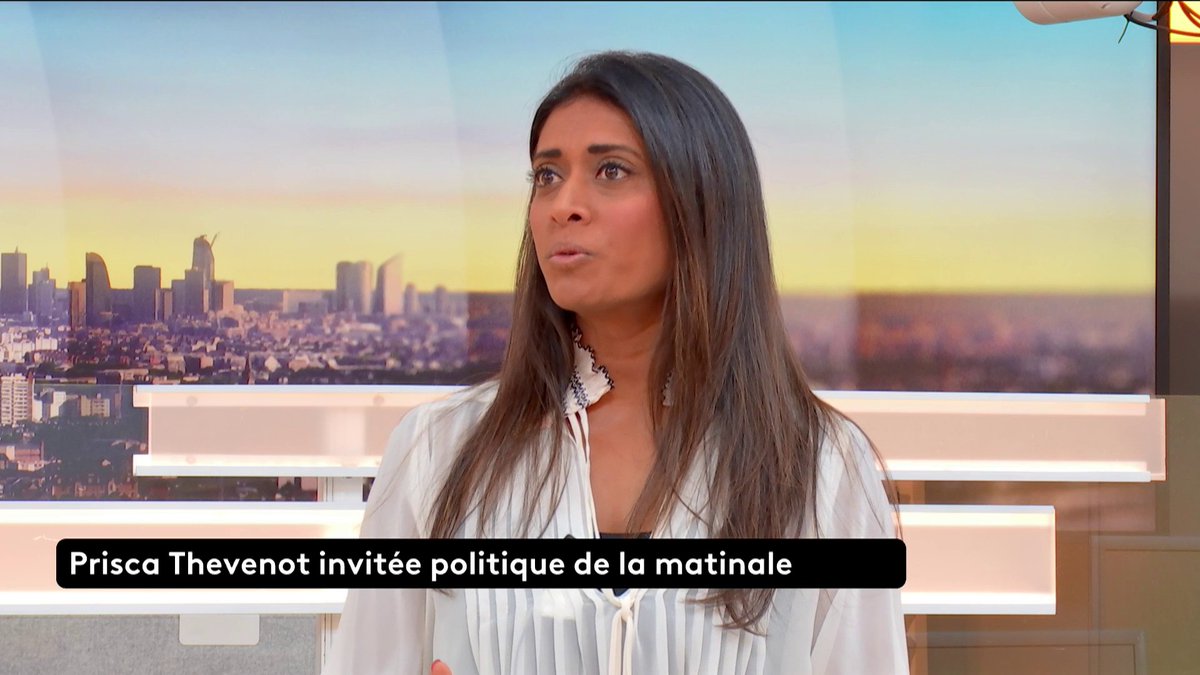 🔴 "Quand on avance sur un sujet, c'est soit Les Républicains ou le PS qui nous disent que c'est une ligne rouge (...). Si on commence à dire qu'on est prêts au compromis en mettant des lignes rouges, ça ne fonctionne pas". 🗣 Prisca Thevenot, députée Renaissance.