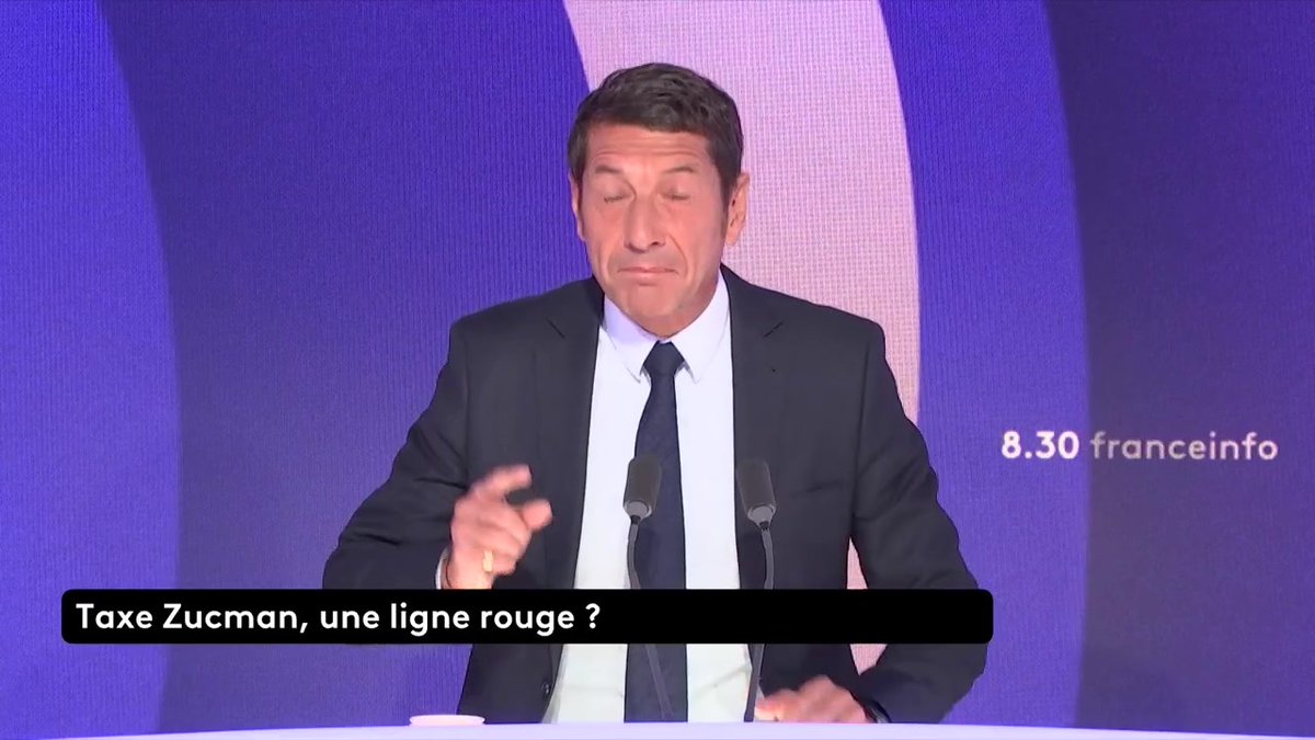 🔴 89% des sympathisants LR favorables à la taxe Zucman : ▶ "Je suis dans les 11% convaincus que le problème de la France ce n’est pas de manquer d’impôts. La taxe Zucman fiscaliserait des revenus qui n’existent pas ", selon David Lisnard, maire de Cannes, président de l'AMF