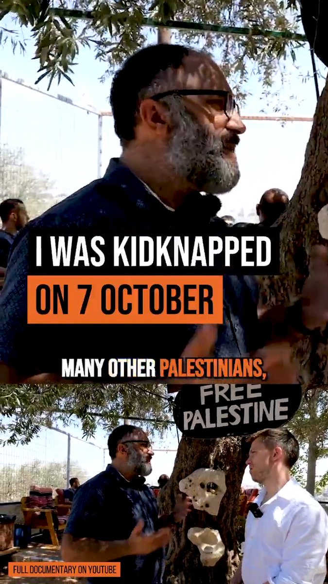 Israel is kidnapping thousands of Palestinians. Where is the outrage? Issa Amro عيسى عمرو 🇵🇸 was one of the kidnapped. Listen to his story.