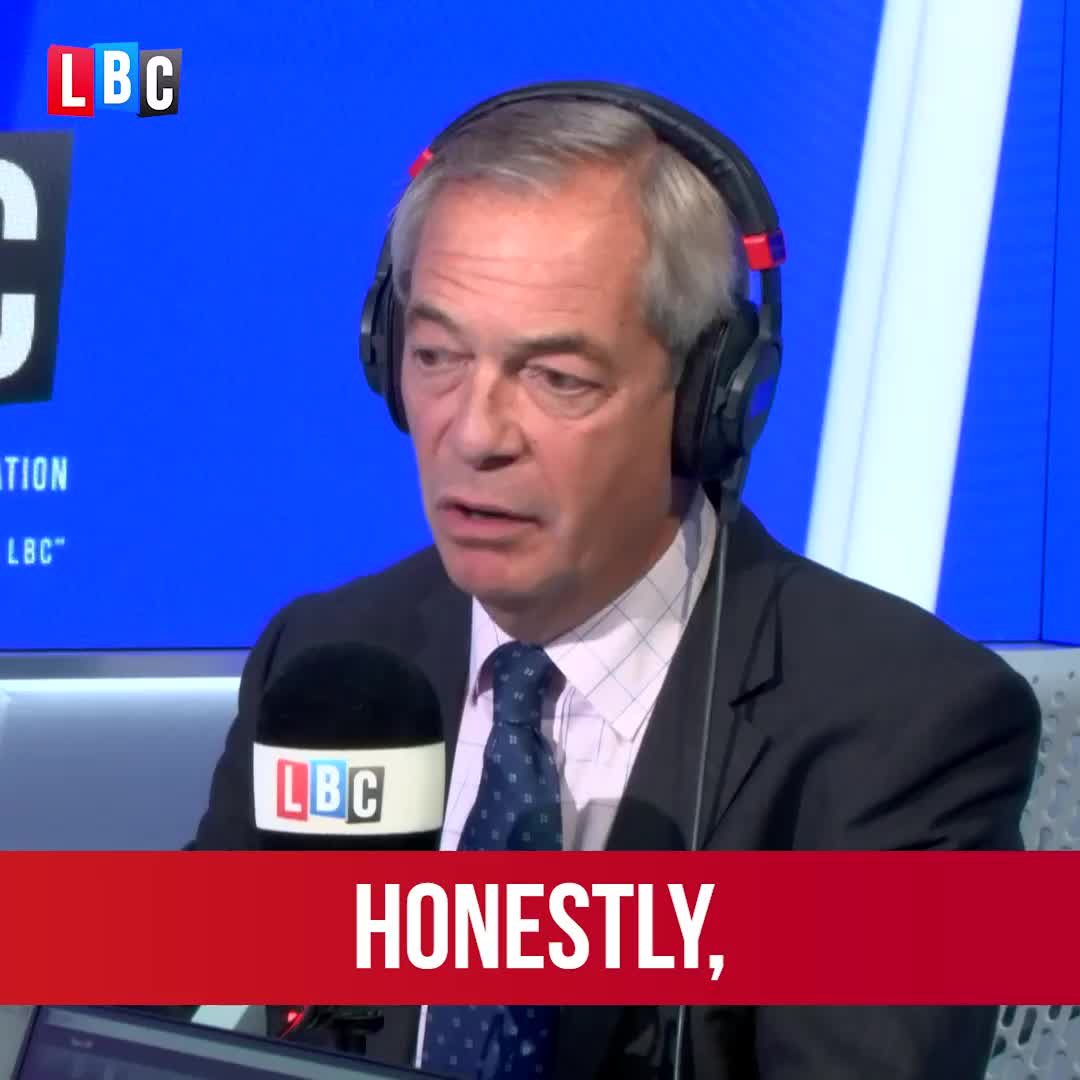 ‘There’s a new phenomenon: Farage Derangement Syndrome.’ Nigel Farage MP hits back at Ed Davey’s claim that Reform want to turn the UK into ‘Trump’s America.’