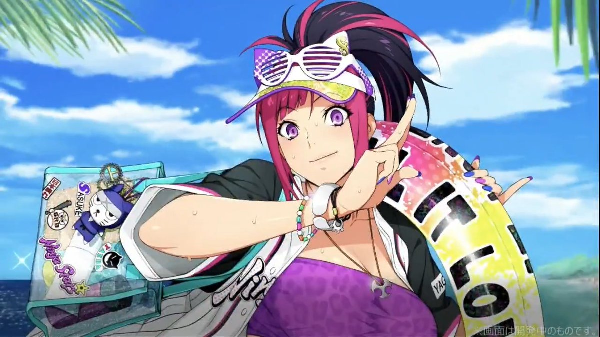 【月ノ輪フォルテ 参戦!】 9月25日開始の『4ステップアップガシャ-2025水着ピックアップ2-』に、『スーパーロボット大戦Y』より、『月ノ輪フォルテ』が参戦!! SSRユニットパーツ『忍技・真夏の陽花(サンフラワー)』支援演出を公開!!! #スパロボ #スパロボDD