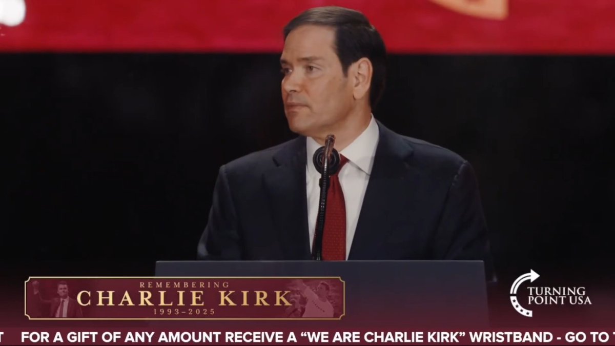 Thank you for this clear presentation of the Gospel @MarcoRubio.