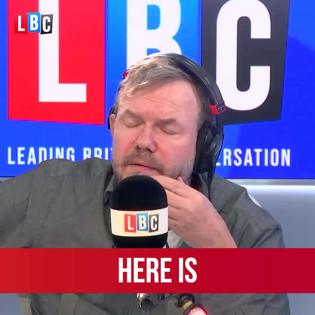 ‘It’s just racism. And it’s everywhere now.’ James O’Brien takes aim at Donald Trump for claiming London ‘wants to go to sharia law’ under Sadiq Khan.