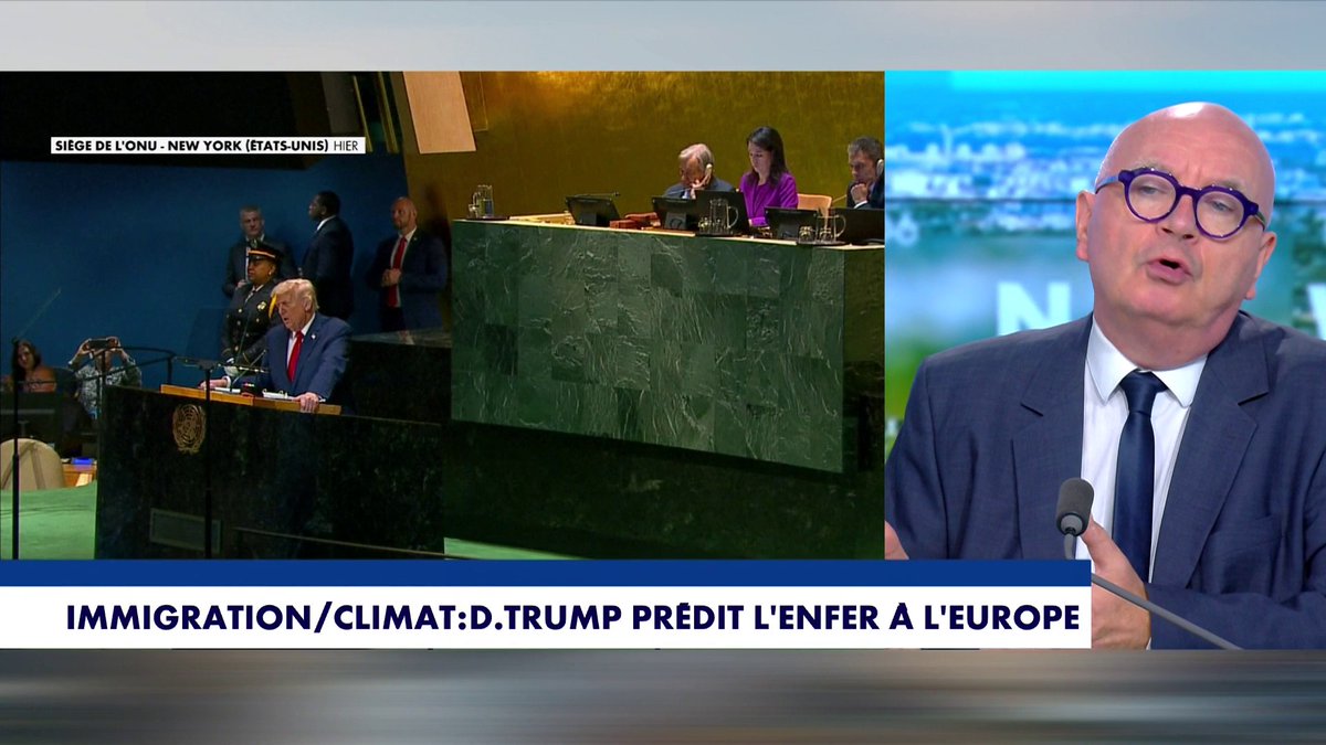 Philippe David : «Tout le monde tombe sur Donald Trump, mais aujourd'hui, il dit des choses d'une rare vérité» #MidiNews