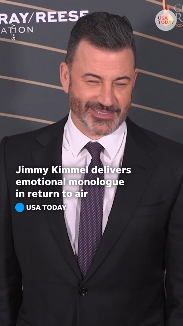 "Jimmy Kimmel Live!" returned to late-night TV with an emotional monologue from Kimmel, where he defended free speech and addressed ABC’s decision to pull his show.