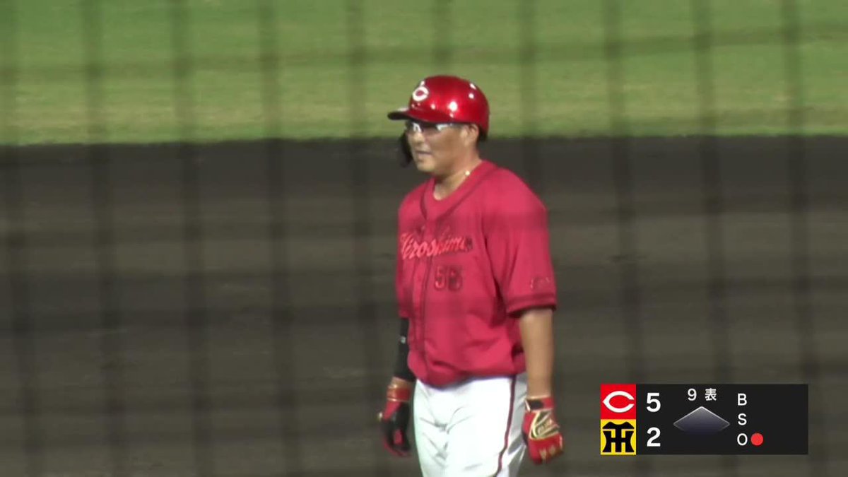 元気です 40歳になったばかりのベテラン 松山竜平 本日3安打3打点 ⚾プロ野球 ファーム(2025/9/24) 🆚阪神×広島 📱Live on DAZN #オレをみろ #イージースポーツ #carp