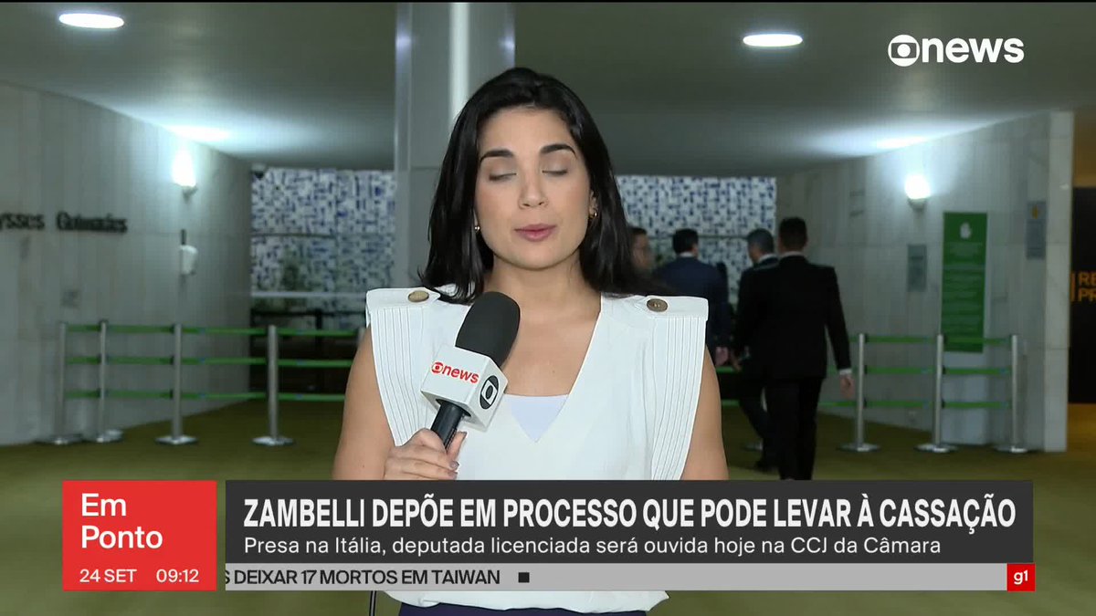 MUITO TRISTE: a Carla Zambelli prestará depoimento hoje pra audiência da Câmara. Ela terá que falar de dentro da cadeia, provavelmente com roupa listrada, como foi da outra vez. Ela tem chorado e desmaiado. Ficaram com pena?