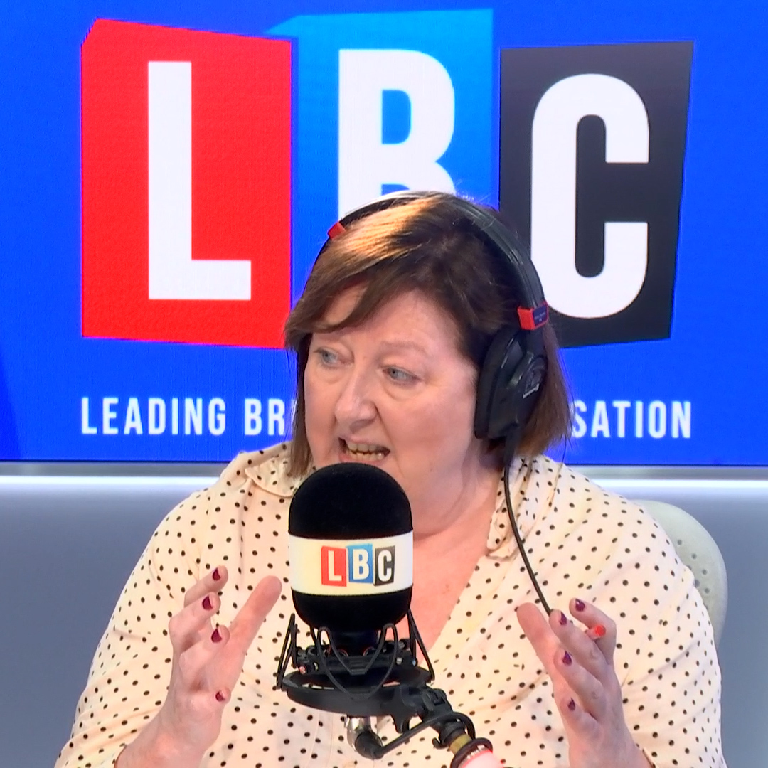 "They are trying to convince you that Muslim equals dangerous." Shelagh Fogarty calls for critical thinking from voters in response to Farage's comments on sharia law.