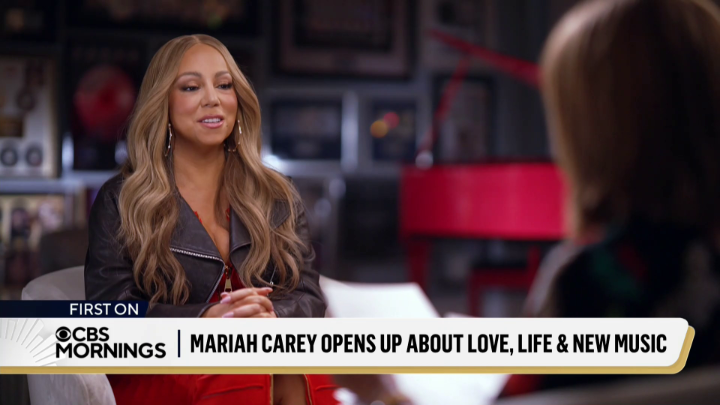 “It's new Mariah, but still sounds like Mariah, but there's a little twist to it that makes it a little bit different”: For the first time in seven years, Mariah Carey is releasing a new album, with her 16th studio release, “Here For It All.” The Grammy-winning singer opened up to Gayle King about writing new music, grieving the losses of her mother and sister and sparking new dating rumors.