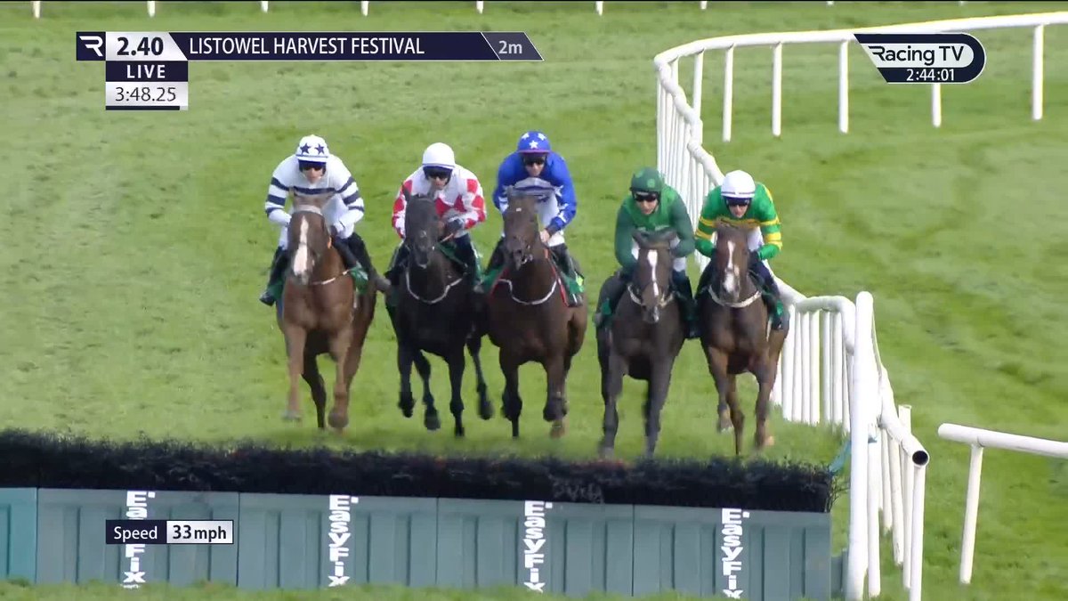DIFFERENT GEAR 🌬️ Davy Crockett, a son of Annie Power, maintains his unbeaten record with considerable ease. How high can this boy fly? 🟩🟨⬜️ Listowel Races | Paul Townend | Willie Mullins