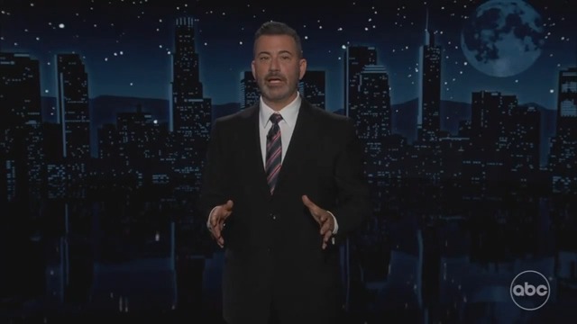 "This show is not important. What is important is that we get to live in a country that allows us to have a show like this" - Jimmy Kimmel Live