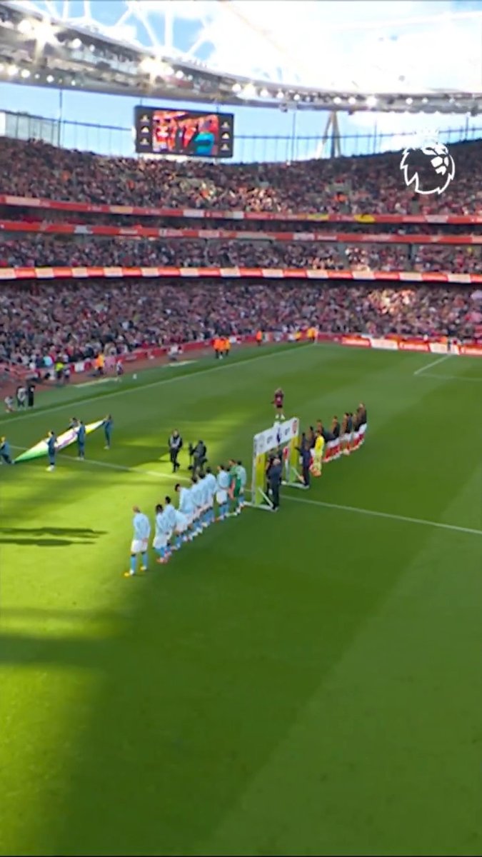 Arsenal 1-1 Man City, September 2025. 🎬