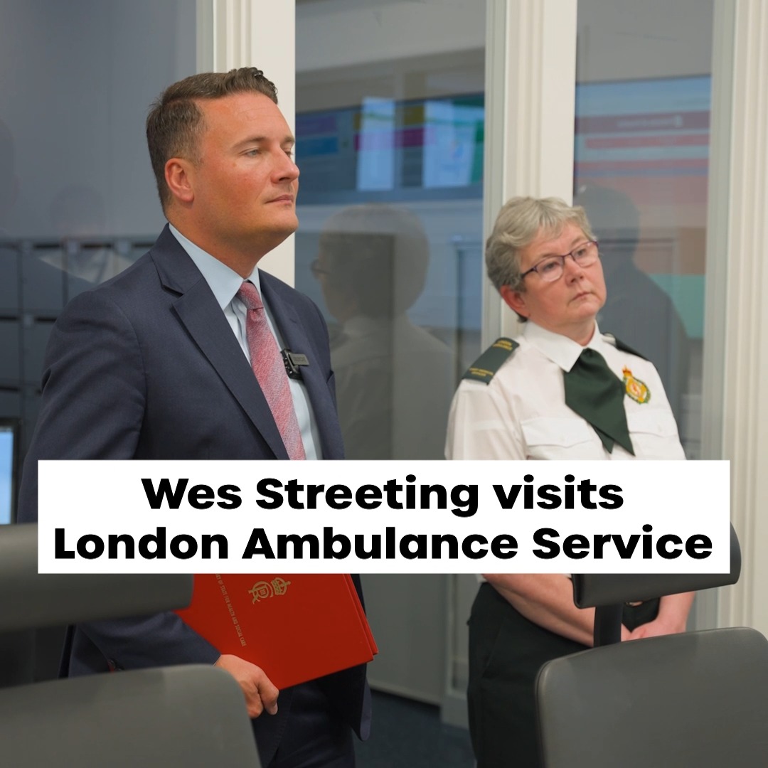 We're preparing for winter now to help keep people out of hospital and support our amazing emergency services, including London Ambulance Service Last week, @WesStreeting visited their HQ to hear more about their plans. Find out more: