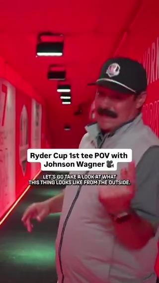 Johnson Wagner previews the moved-up 1st tee at Bethpage Black for the Ryder Cup. ⚡️