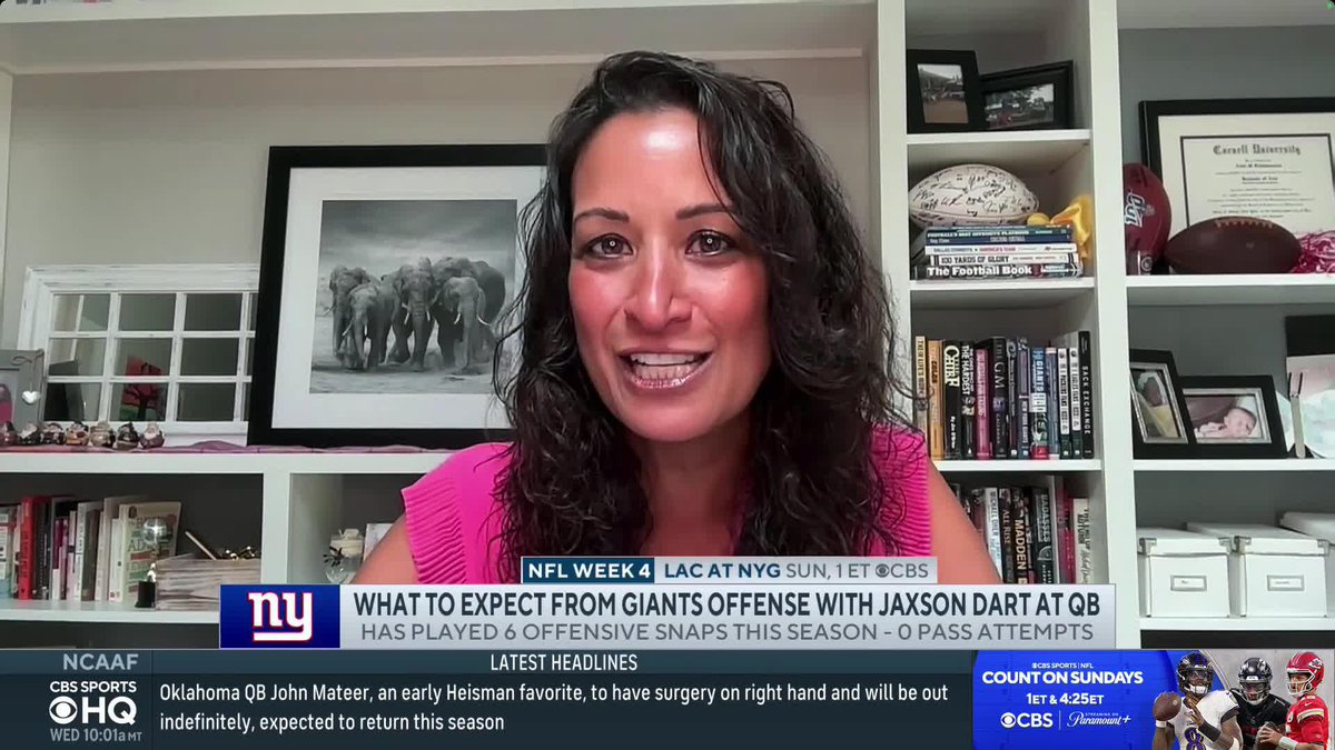 .Aditi Kinkhabwala breaks down the Giants decision to bench Russell Wilson and start Jaxson Dart this week.