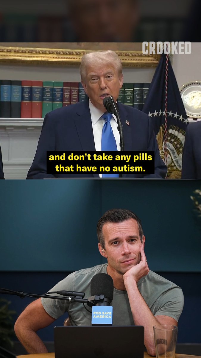 Despite studies showing otherwise, Trump claims a connection between Tylenol and autism.