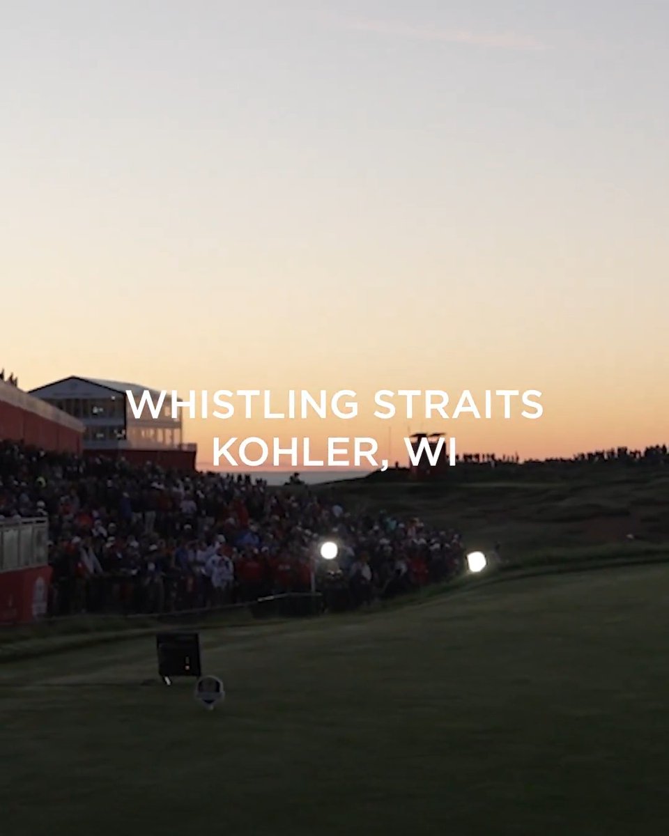 There is NOTHING like the first tee at a #RyderCup held in the states 🇺🇸 #GoUSA