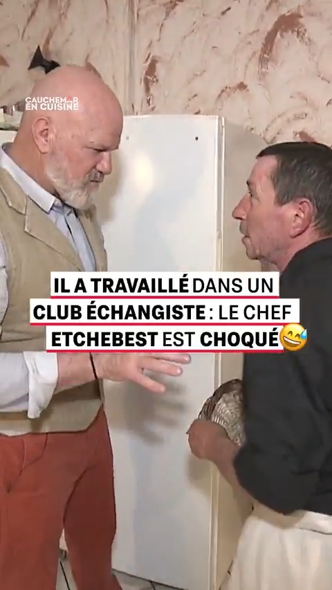 "Je faisais la maison de retraite en même temps" 😆 En s'intéressant au parcours professionnel de ce restaurateur, le chef Etchebest ne s'attendait pas à cette confidence ! #CauchemarEnCuisine, vendredi à 21:10 sur M6 et en streaming sur M6+
