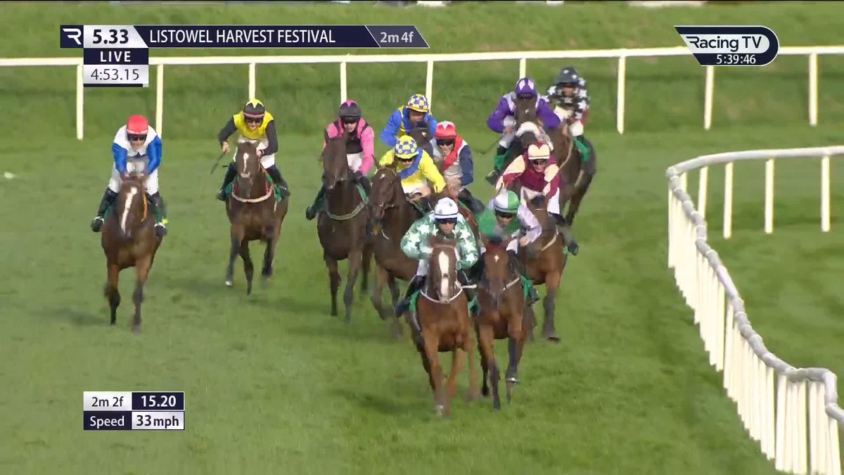 Well backed and wins with EASE 🟩⬜️ 7/4 favourite Apache Tribe hacks up in the bumper Listowel Races. Noel kelly Racing