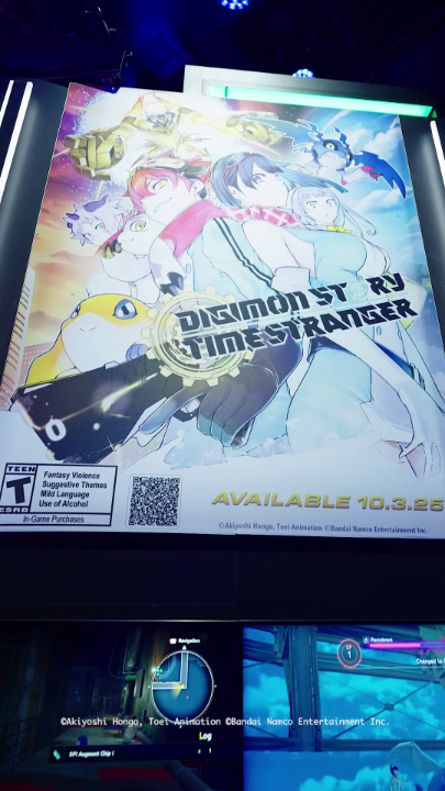 Digimon Story Time Stranger showed everyone what an adventure between Worlds and time looks like at this year's #PAXWest2025. The epic journey awaits. Pre-order now: