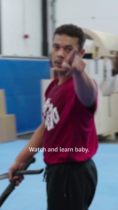 Watch and learn baby.