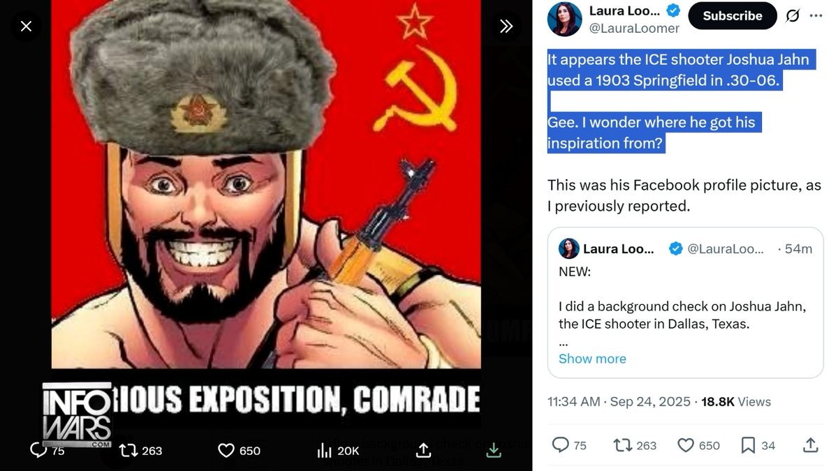 BREAKING: Leftists Launch New Terror Attack In Dallas! Sniper Kills Self After Shooting ICE Detainees In Dallas! Kash Patel Reveals “ANTI ICE” Engraved On Unspent Shell Casing! Shooter Identified As Joshua Jahn- ANTIFA / Communist Imagery Found On His Now-Wiped Facebook Page
